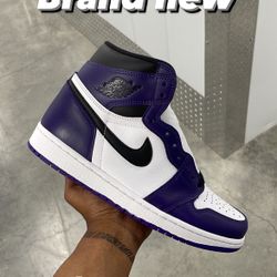 Jordan 1 Court Purple 