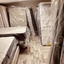 Mattresses, Bed Frames, Box Springs, Metal Frames **Sale** Brand New Financing