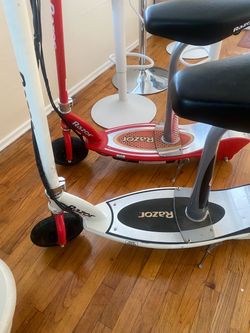 Razor scooters like new.
