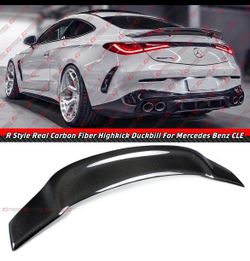 24-26 Mercedes Benz C236 CLE Coupe R Style Carbon Fiber Spoiler
