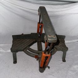 Vintage Sears Craftsman Miter Box For Use With A Kromedge Saw 881.36303