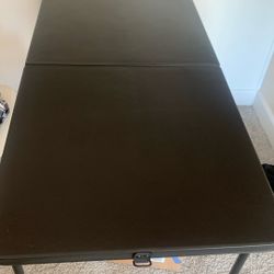 Mainstays Folding Table (Black)