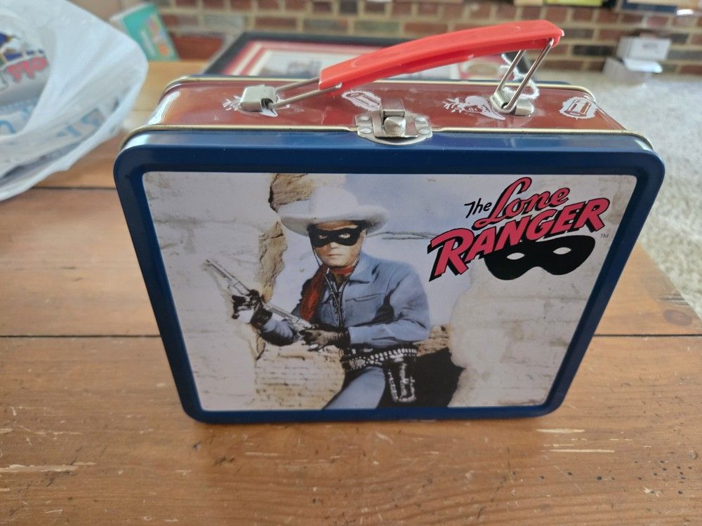 Metal Lone Ranger Lunchbox