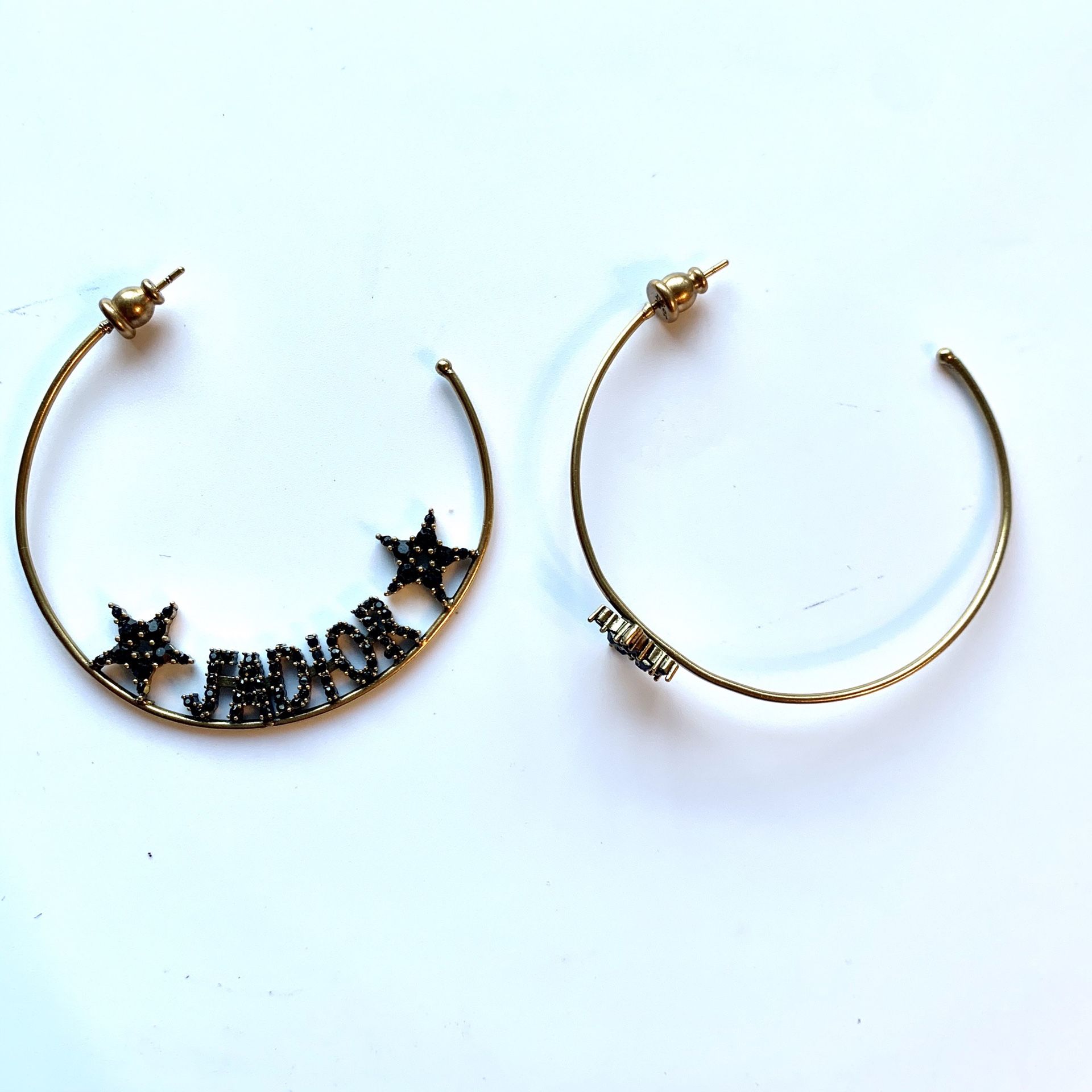 Dior Hoop Round Earrings