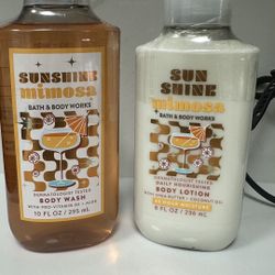 Bath and Body Works Set  Sunshine Mimosa