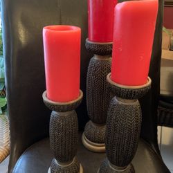 Candle Stick Holders “no Candles”