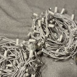 white string lights