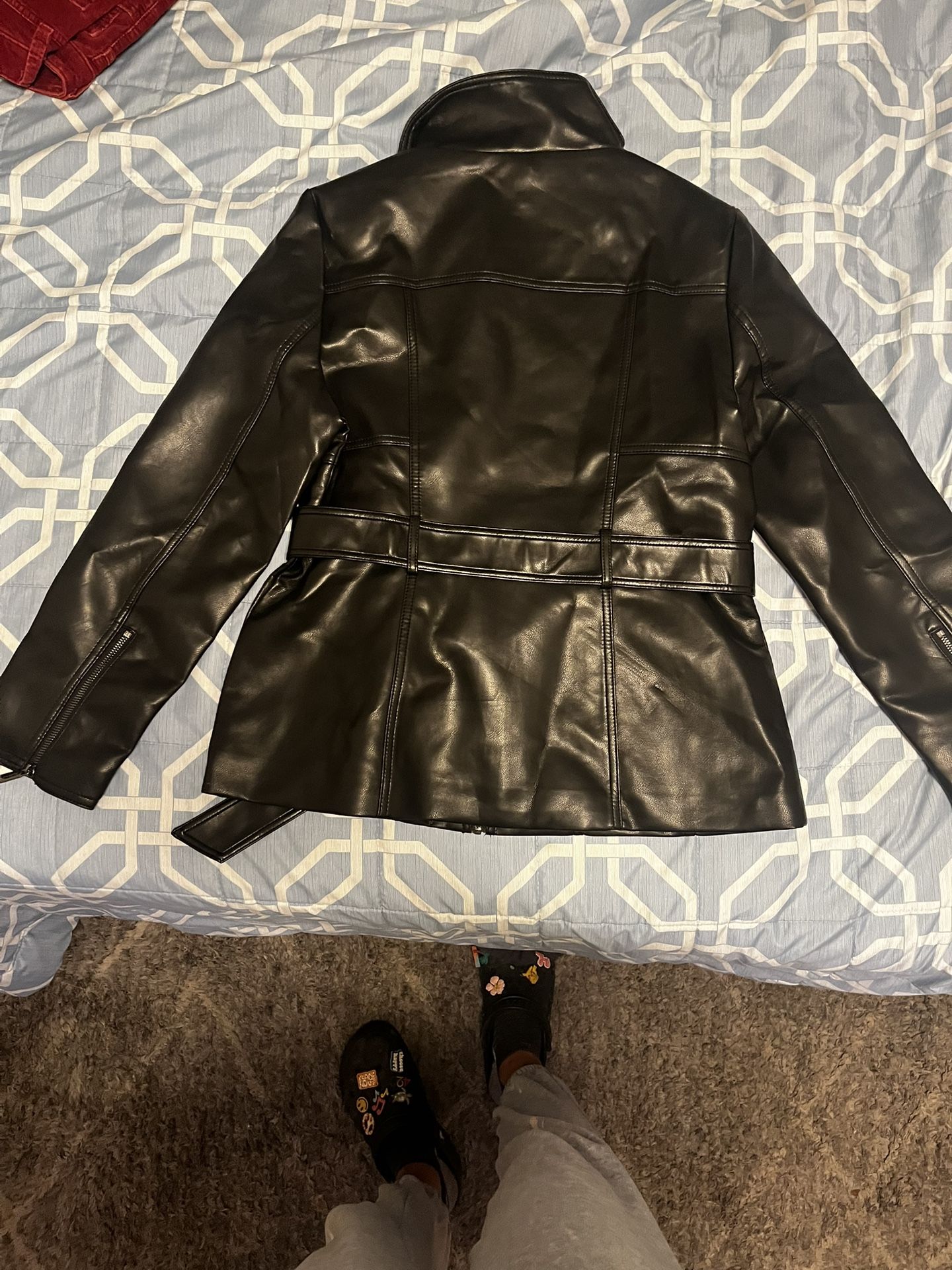 Faux Leather Kenneth Cold Jacket