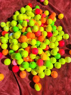 Colored Golf Balls