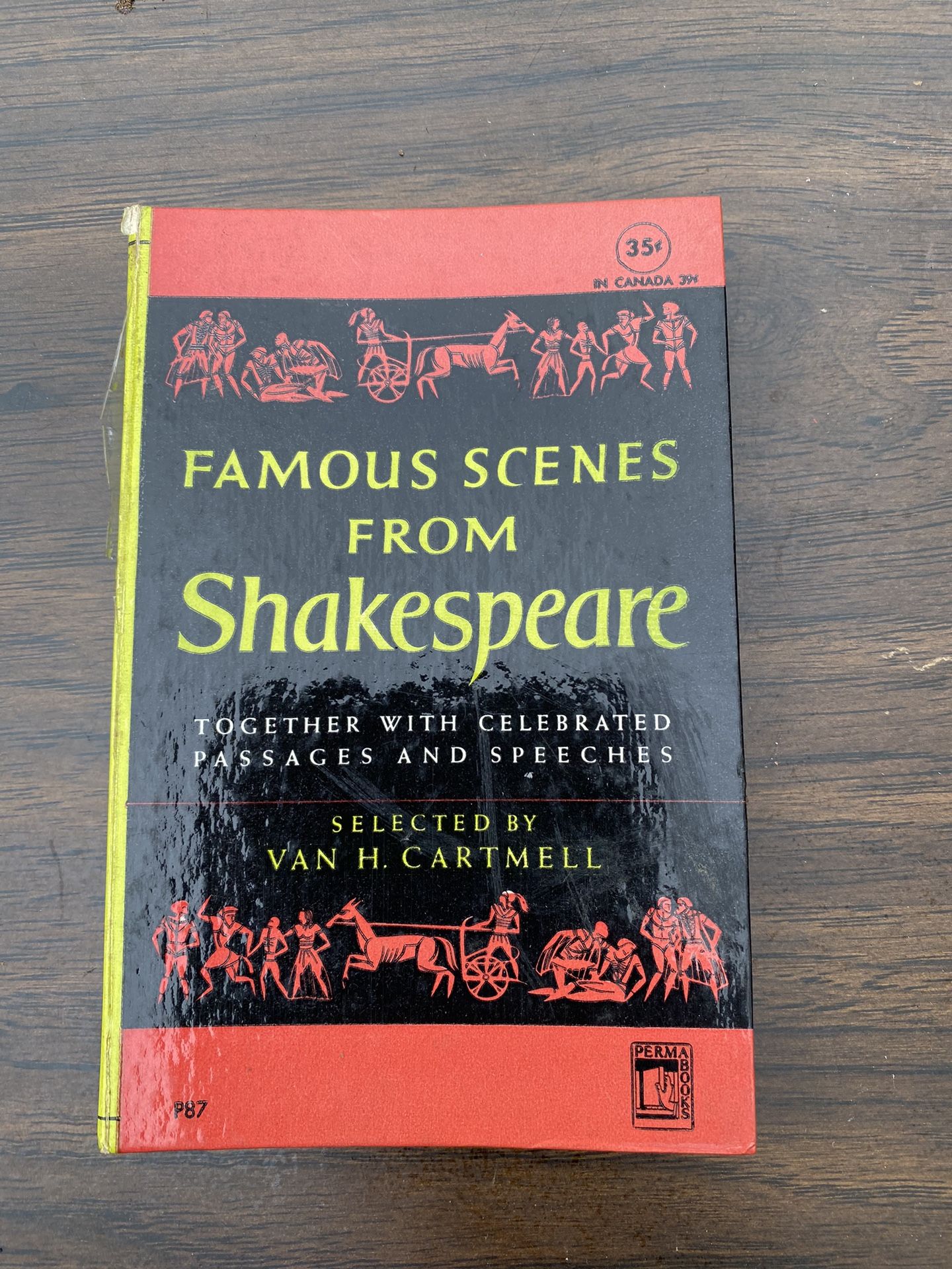 famous scenes from Shakespeare Book