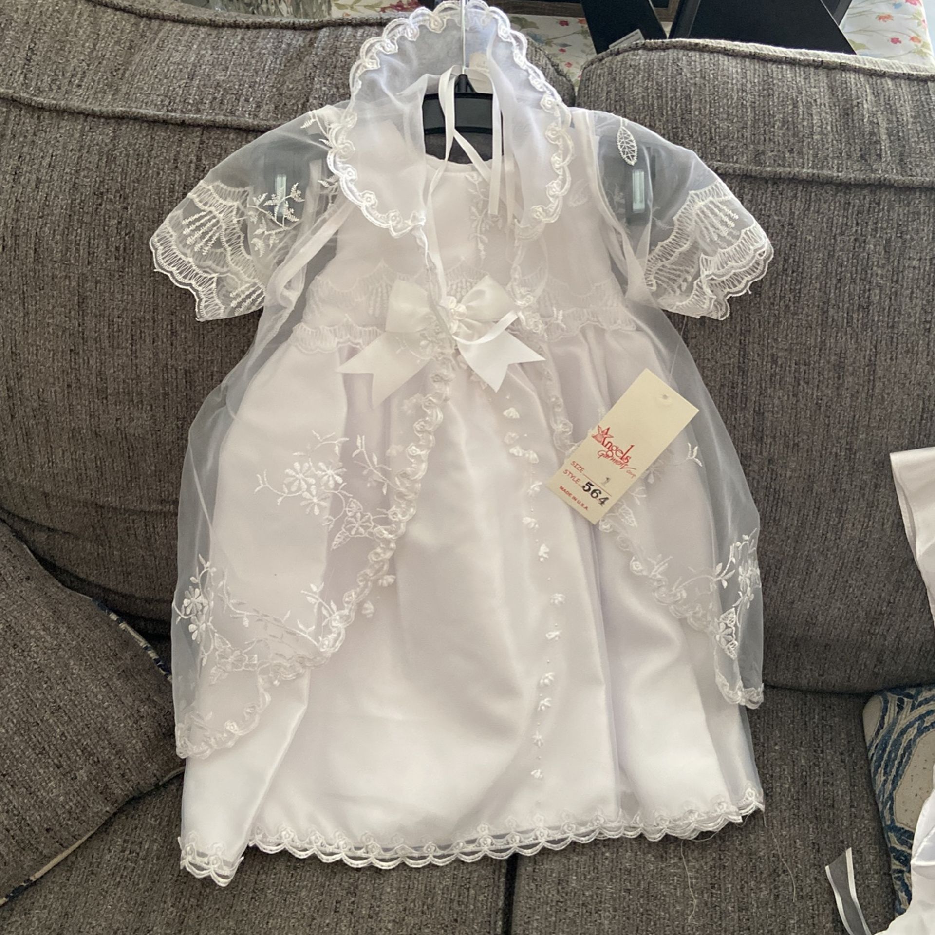 Baptism Dress Size 12 Months
