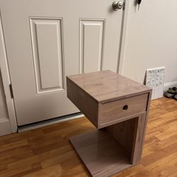Wooden Nightstand 