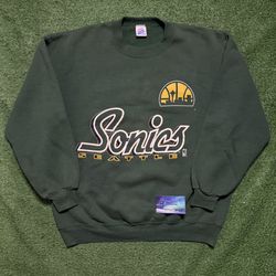 Vintage Seattle SuperSonics Crewneck X-Large