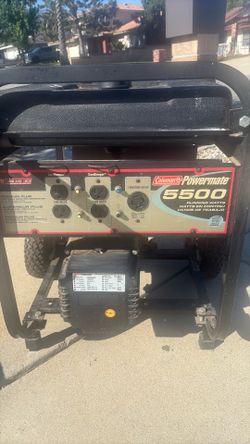 Coleman generator 5500 watts