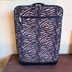 Adrienne Vitadini Vtg Suitcase Animal Print