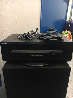Sony Str-DE135 Receiver