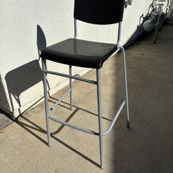 Black And Gray Bar Stool 
