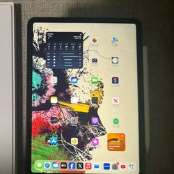 Apple 11-inch iPad Pro 3rd Gen(Wi-Fi+Cellular, 512GB) & Apple Pencil - Space Gray excellent condition like new 