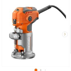 RIDGID 5.5 Amp Compact Fixed-Base Corded Router