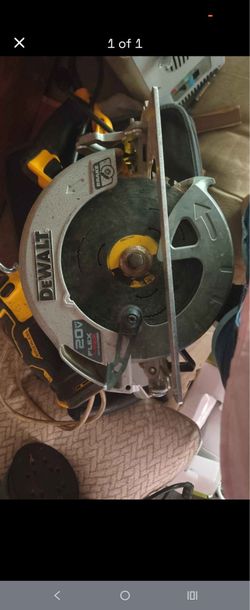 Cordless 7 1/4 dewalt saw