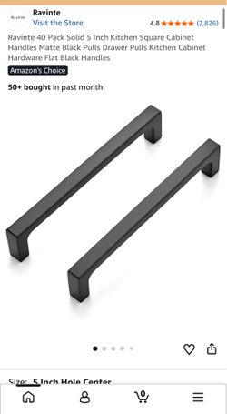 Cabinet handles
