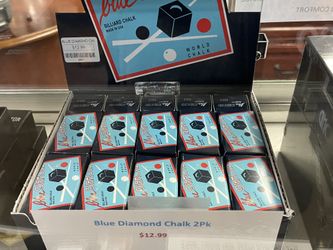 Blue Diamond Chalk 2pack 🎱