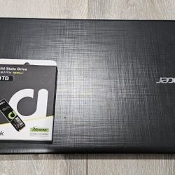 Acer Grade A Laptop Aspire E E5-576G-5762 Intel Core i5 8250U (1.60 GHz) 8 GB Memory 1TB SSD NVIDIA GeForce MX150 15.6"