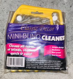 Mini-Blind Cleaner.