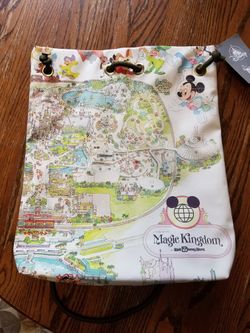 NEW with TAGS Disney Draw String Bag