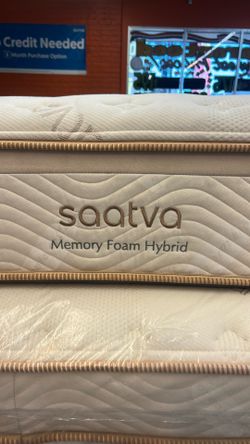 King Mattress (Saatva Memory Foam Hybrid ) ‼️Price Drop