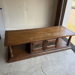 Rolling Coffee Table with Storage – Great for Small Spaces or a DIY Flip!