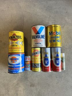 Vintage Oil Cans