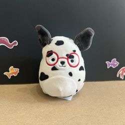 SQUISHMALLOWS DUSTIN THE DALMATION -  SMALL 5 INCH PLUSH