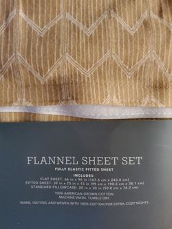 New Twin Flannel Sheet sets