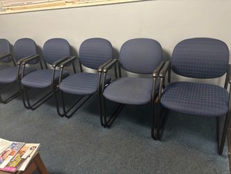 Set of 12 Commercial Lobby & Reception Chairs – $600 OBO