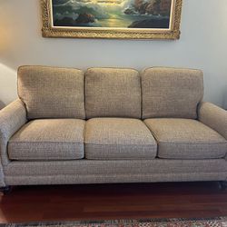 Bassett couch/Paul schatz  Leather Recliner