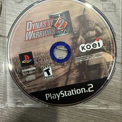 Dynasty Warriors 2 For Ps2 (disc Only)