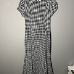 Blacks Nd White Dress