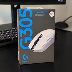 BRAND NEW - Logitech G305 LIGHTSPEED Wireless Gaming Mouse,Hero 12K Sensor, 12,000 DPI-WHITE