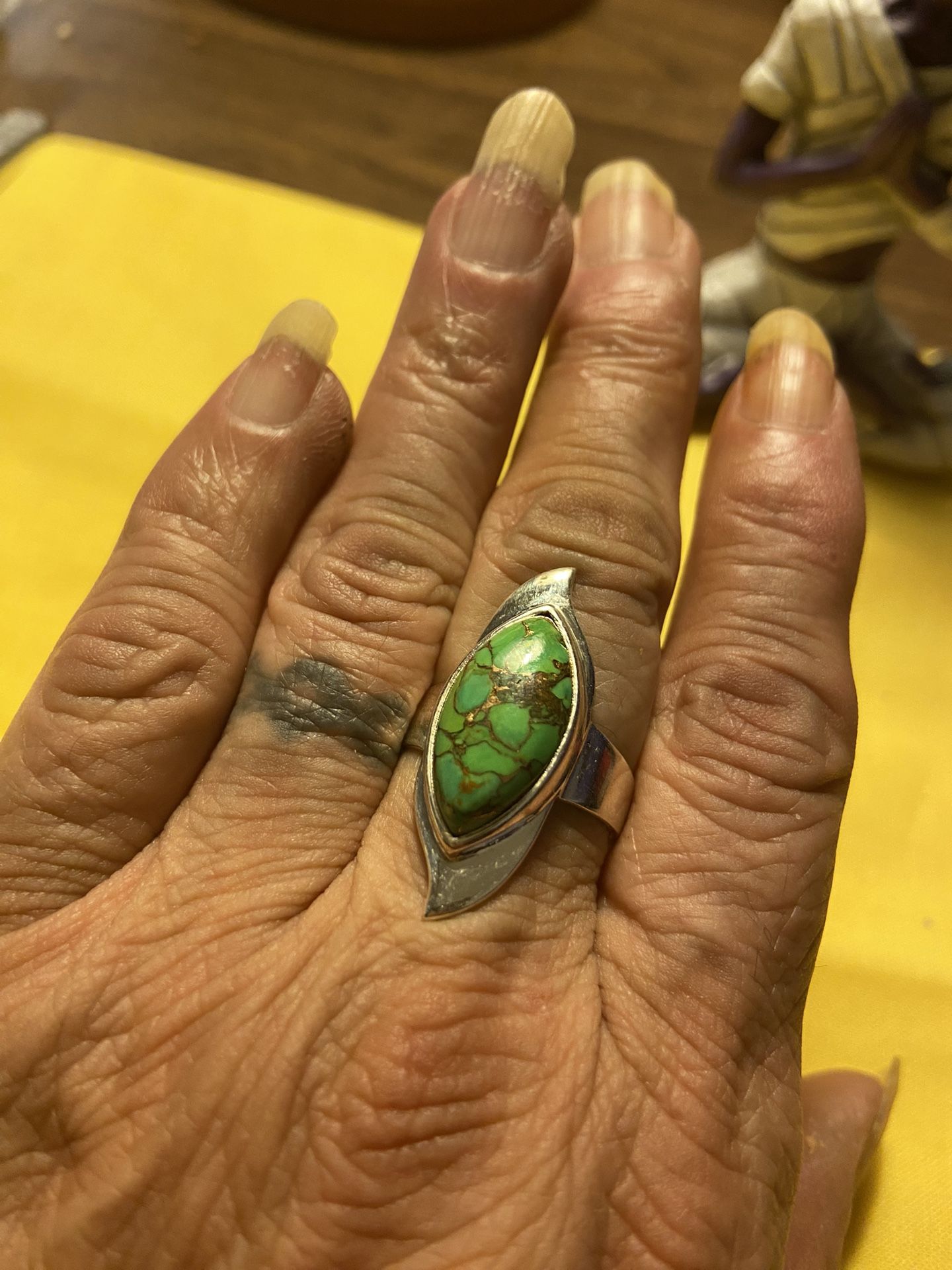 Green Mojave Ring