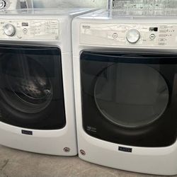 Maytag Front Load Washer & Electric Dryer 