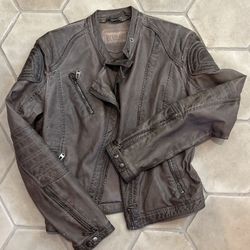 Beulah Faux Leather Jacket