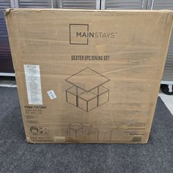 Table And Storage Chairs