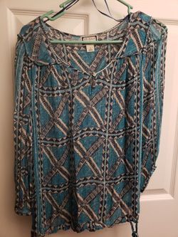 Size large tops, cardigan, sweater