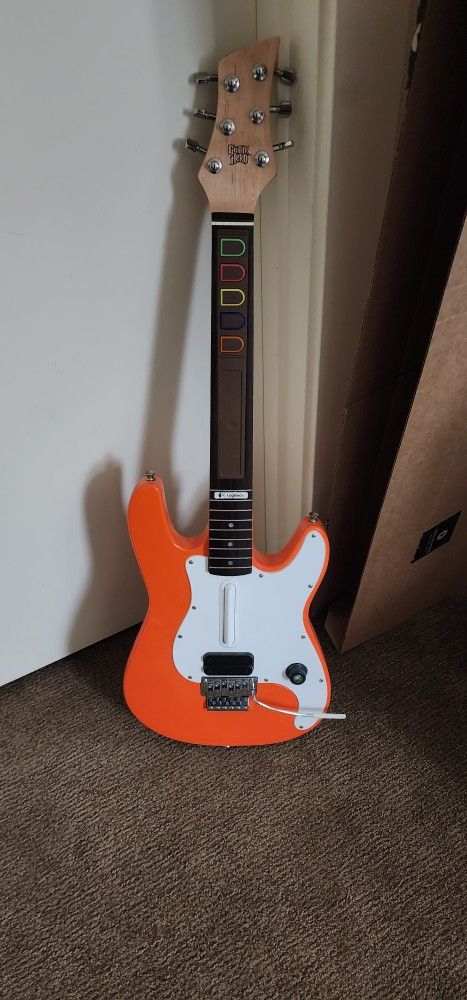Logitech guitar hero controller sales xbox 360 for sale