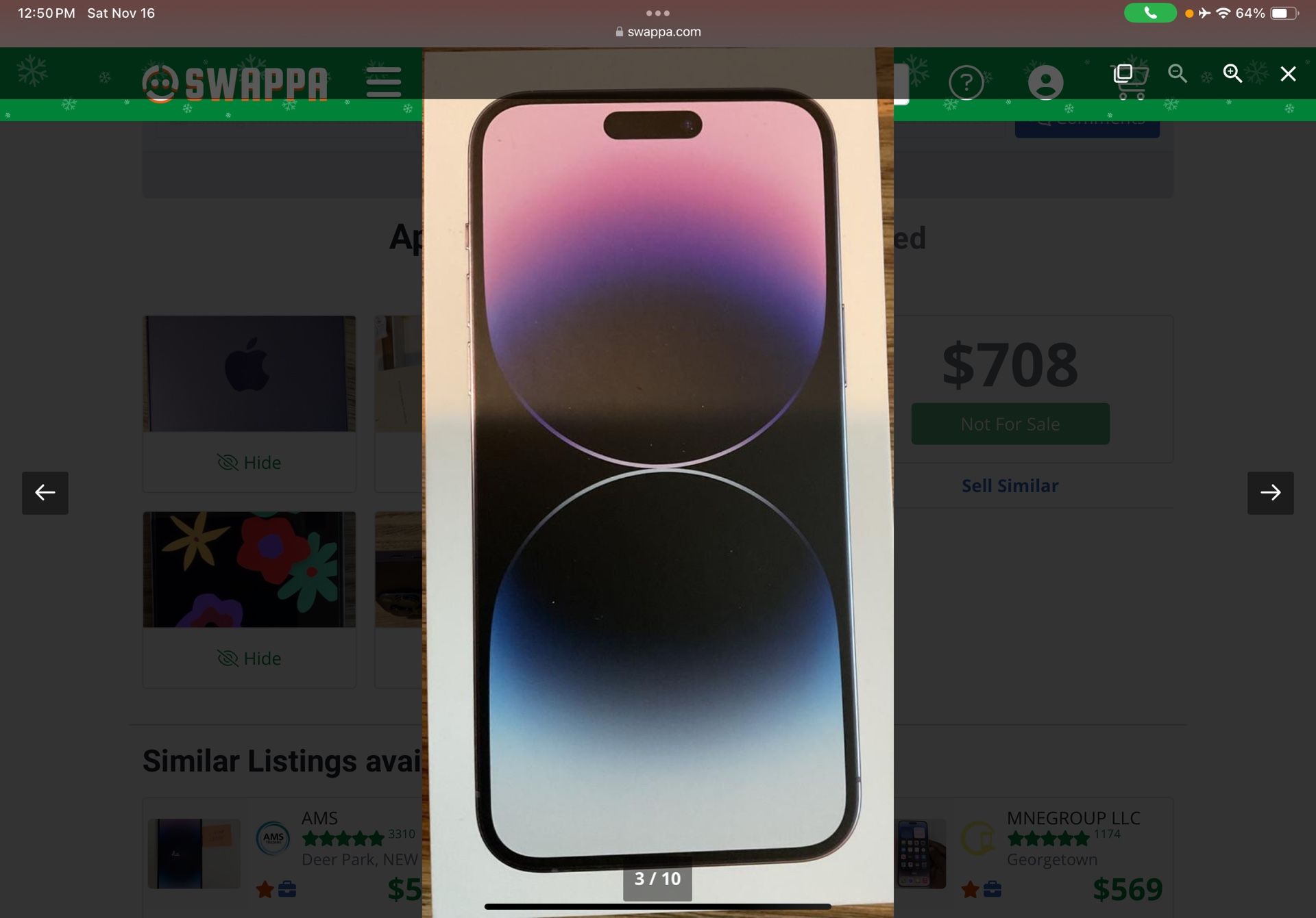 Apple iPhone 14 Pro Max . Excellent Condition