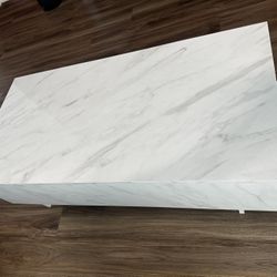 Modern Faux Marble Table 
