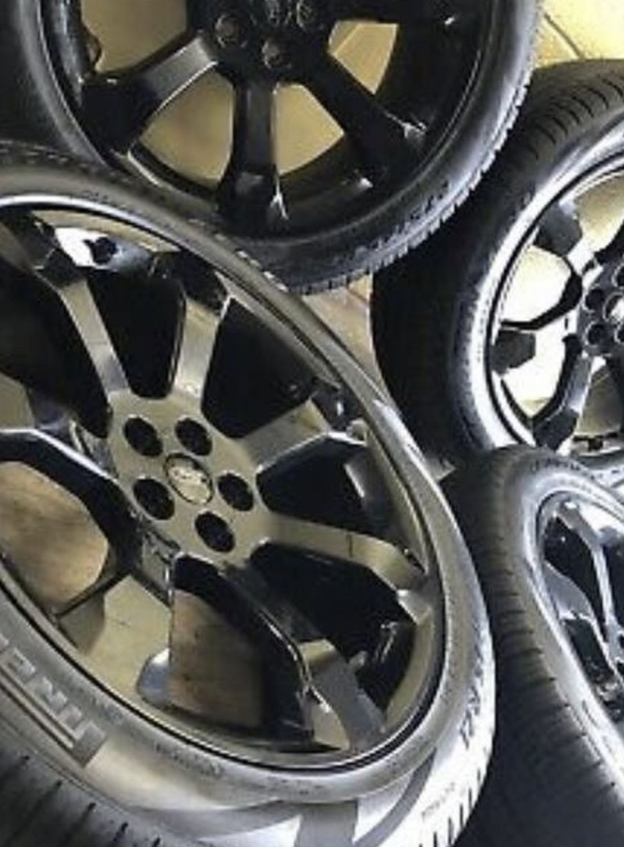21" Ford Explorer ST Black wheels rims tires Factory OEM 2019 2020 set 4