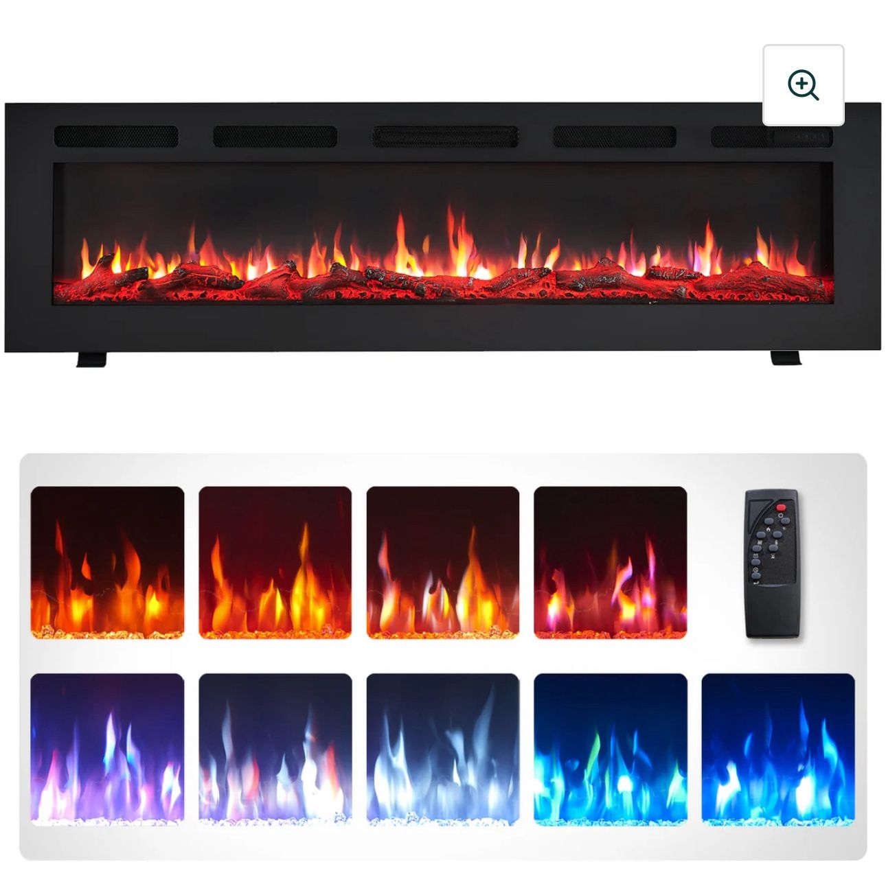 NEW 60” ELECTRIC FIREPLACE