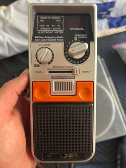 Vintage GE 40 Channel CB Emergency Radio – Model 3-5900A – Works! Complete Set